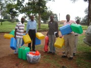 Prison Evangelism-includes distribution of jerry cans for collecting water!