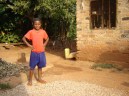 Annet and her brother Tom live near the church.  Their family is very poor, and as a result, they have missed school this whole year.  Tom approached John and requested help.  They've also received food from the Food Program.