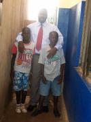 Ivan and Kennedy with John Mugabi--2007