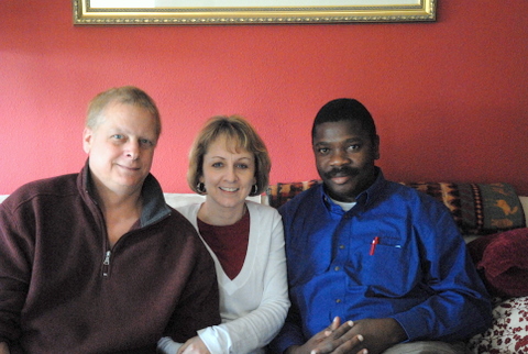 John in Washington with Bill and Jill Perkins