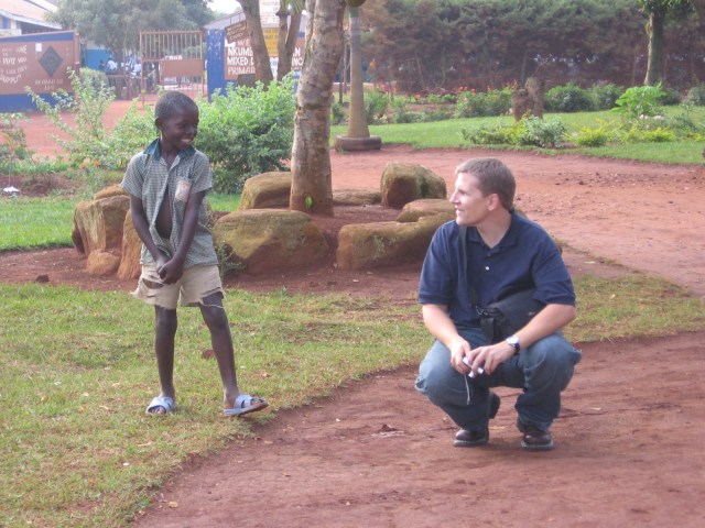 Frank at Nkumba Frank at Nkumba