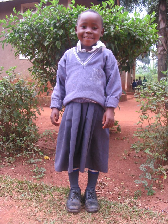 IMG_3188 Pastor John writes: Kyosimire is one of hte most happy girls now. But imagine her past: defiled, neglected and sleeping often without food.