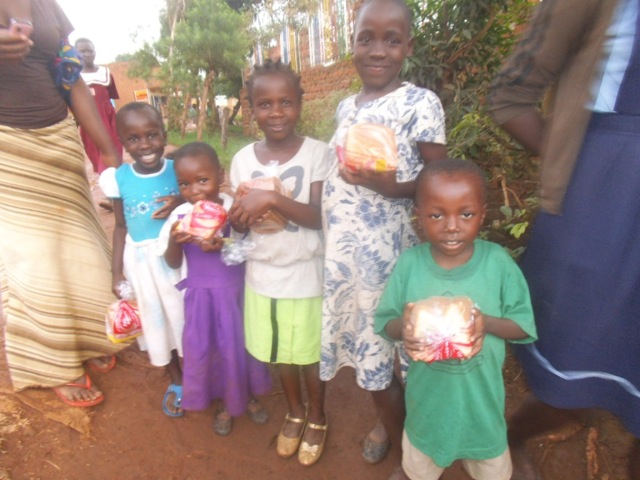Children with their bread